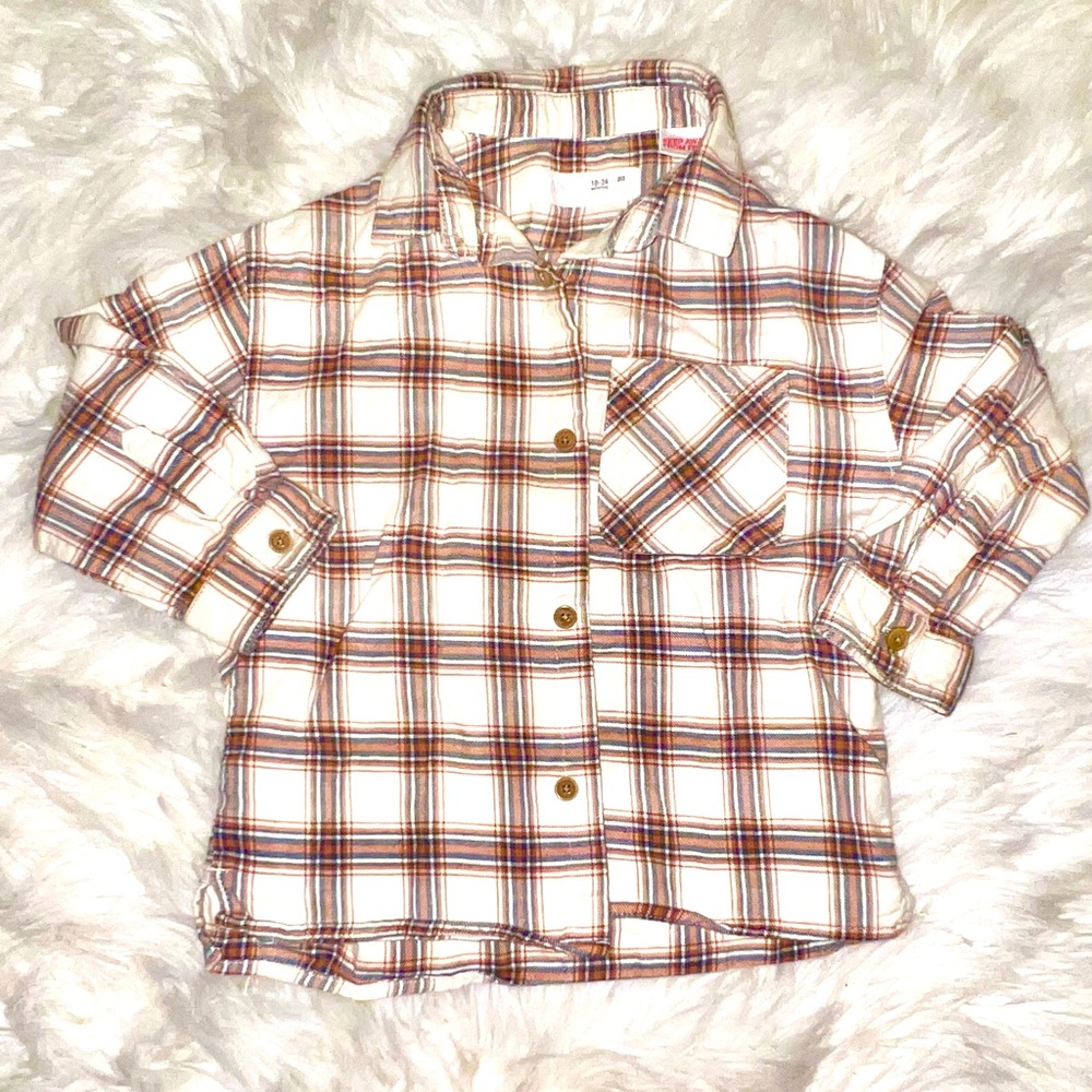 18/24 ZARA flannel- soft EUC